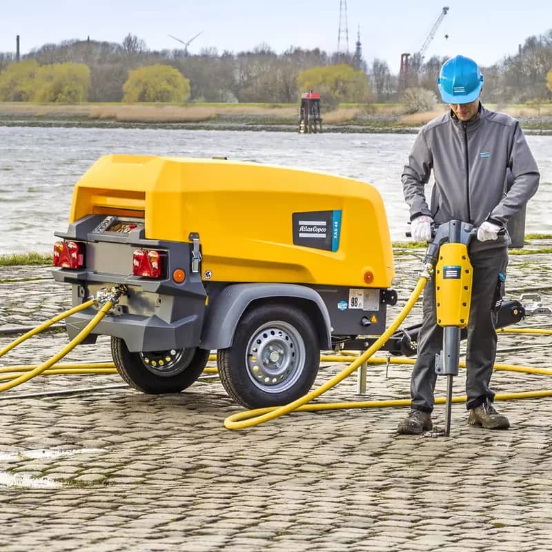 Mobile Diesel driven water pumps for industrial use in Tanzania